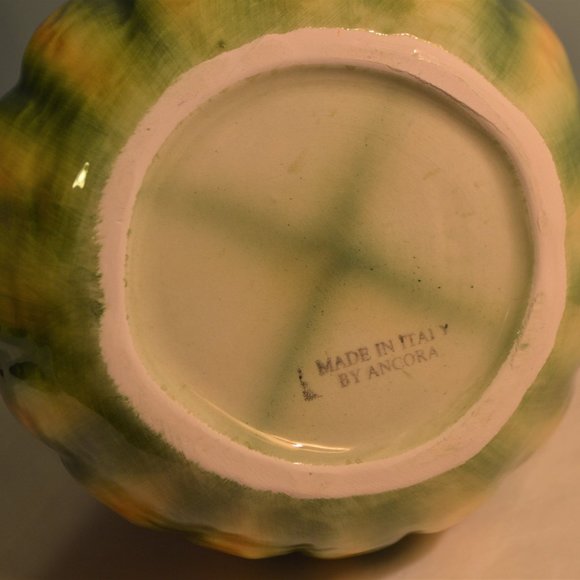 Ancora Italian Gourd Melon Pitcher EUC - Picture 3 of 5